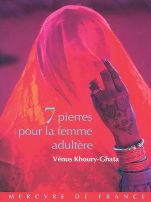 cover image of Sept pierres pour la femme adultère